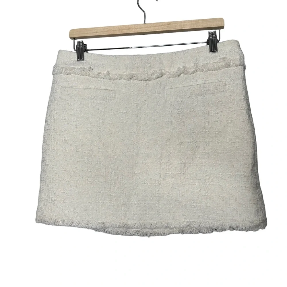 Proenza Schouler White Label Tweed Knitted Mini Skirt NEW
